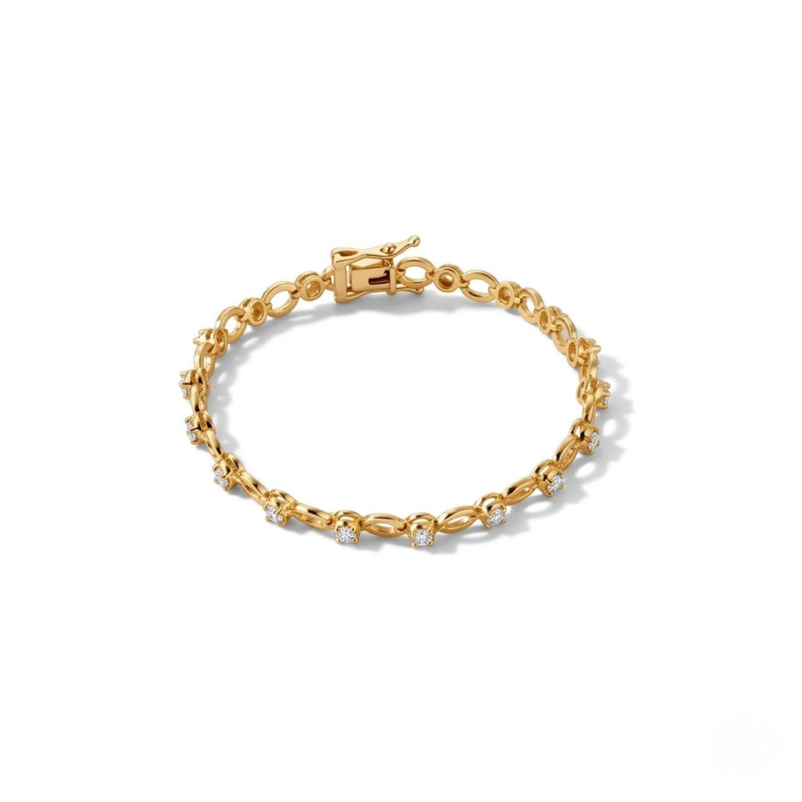 Diamond Chain Tennis Bracelet