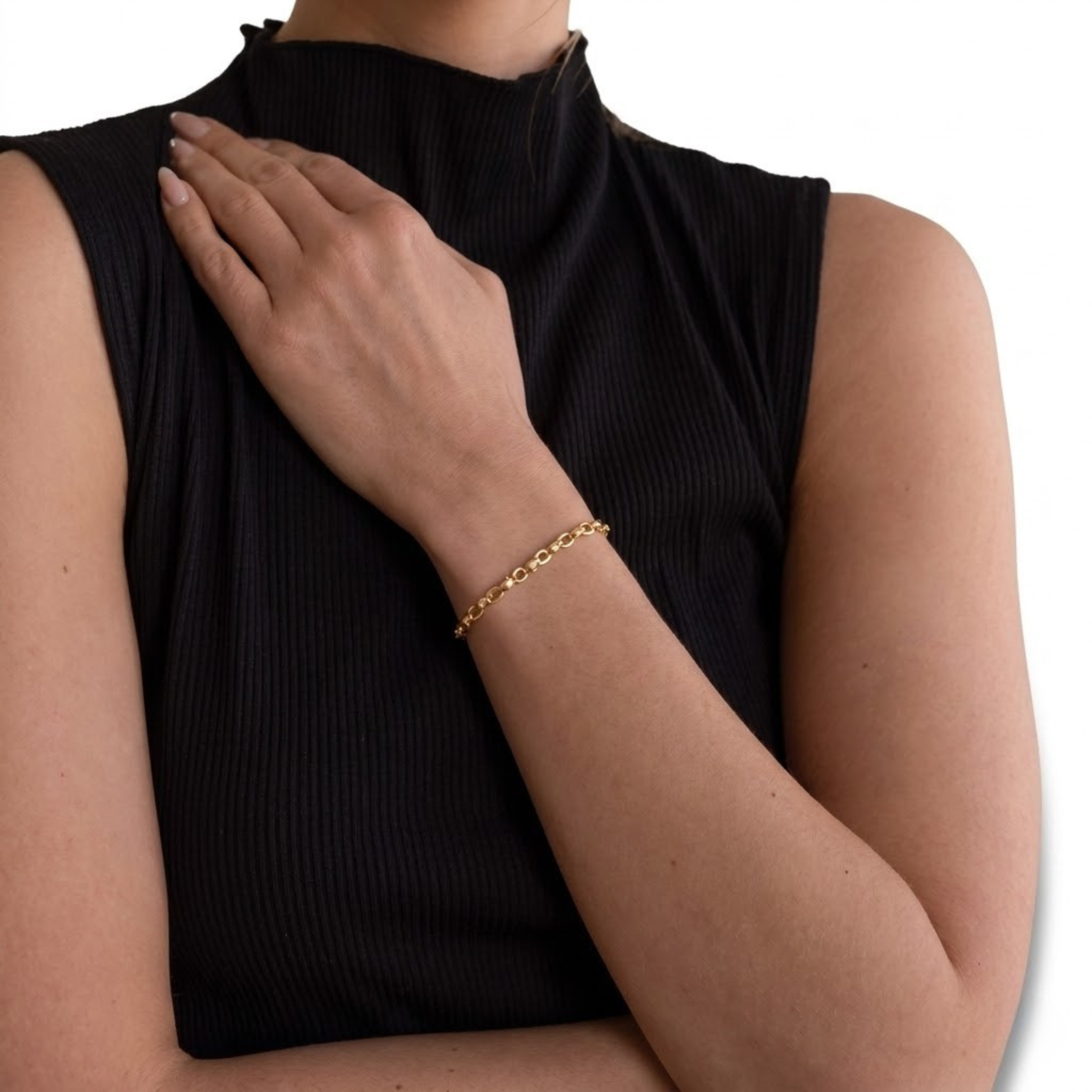 Diamond Chain Tennis Bracelet - Image 4
