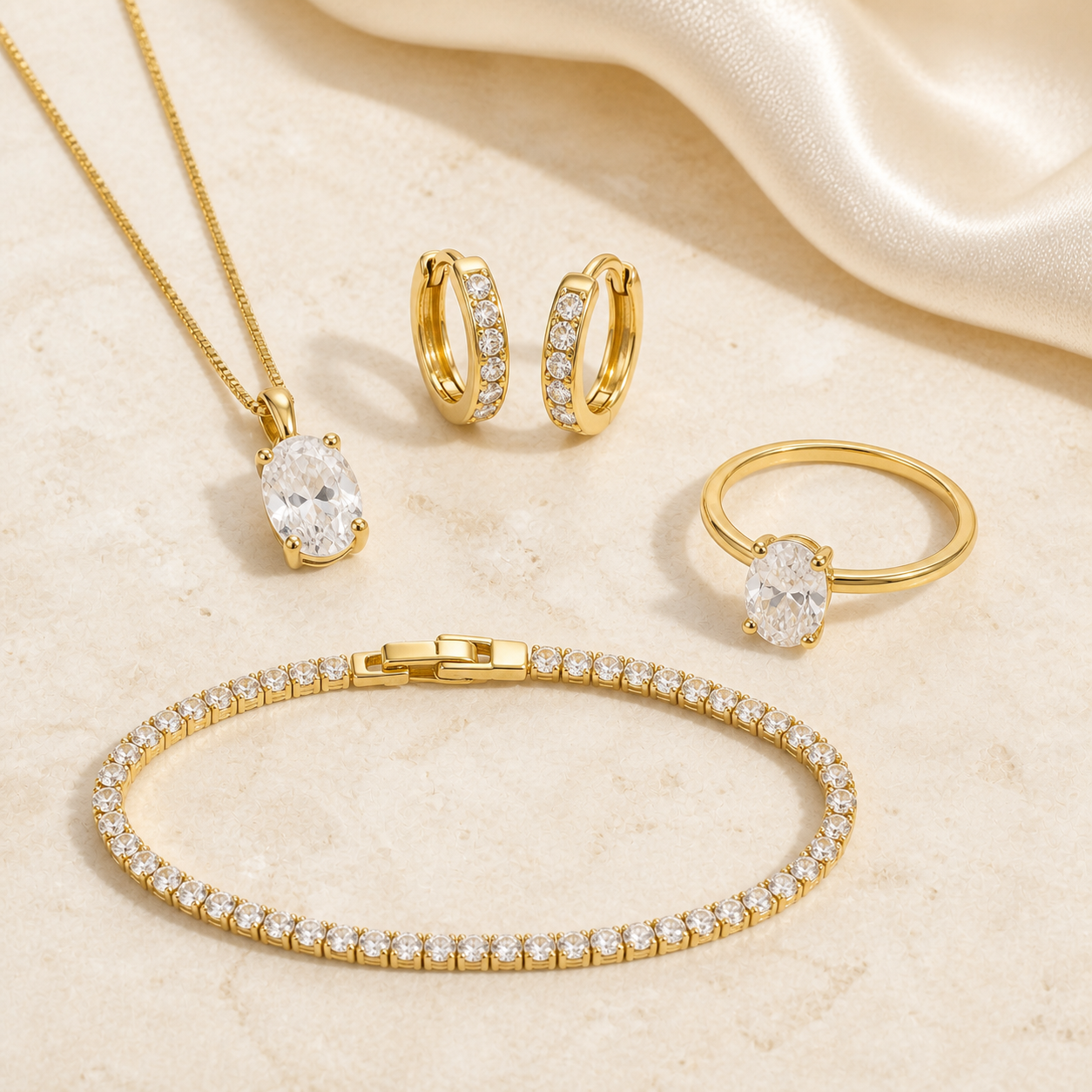 Vetalir gold-plated jewelry collection