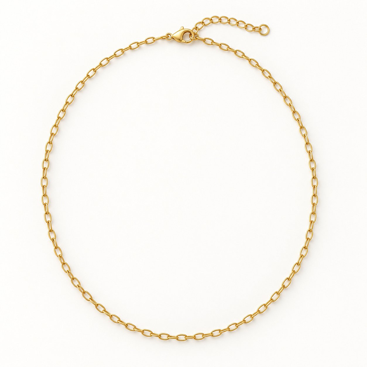 Elise 18K Gold Plated Dainty Chain Necklace