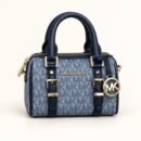 Michael Kors Bedford Blue Navy Mini Crossbody Bag