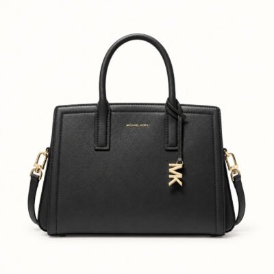 Michael Kors Laila Black Leather Bag