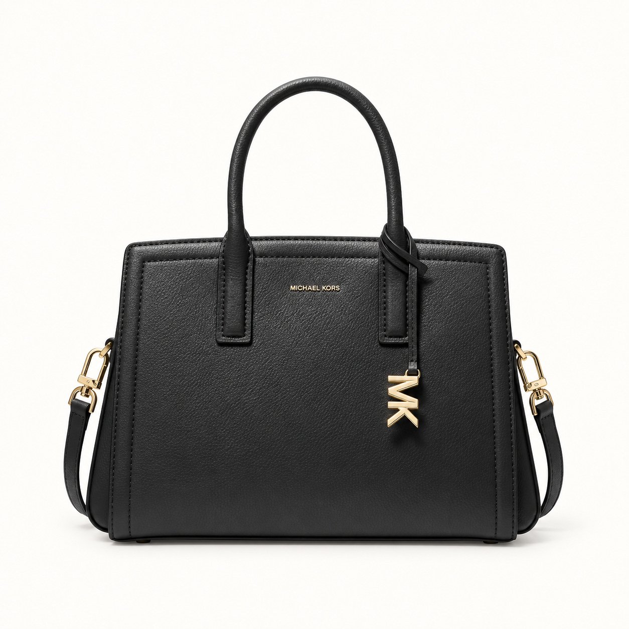 Michael Kors Laila Black Leather Bag